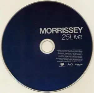 Morrissey - 25 Live (2013) [BLU-RAY] {Eagle Rock}