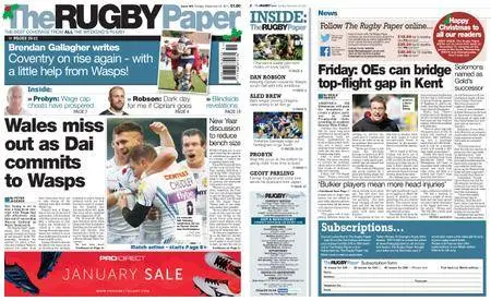 The Rugby Paper – December 24, 2017