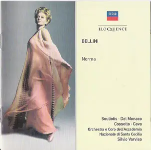 Bellini - Norma - Elena Souliotis - Mario Del Monaco - Silvio Varviso ( 2 CD´S 2014 )