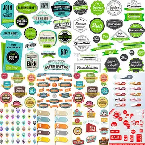 Labels & Stickers Collection (Vol4)