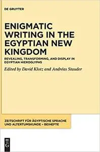 Revealing, Transforming, and Display in Egyptian Hieroglyphs (Zeitschrift Für Ägyptische Sprache Und Altertumskunde - Be