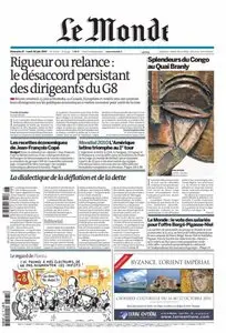 Le Monde - Dimanche 27 & Lundi 28 juin 2010