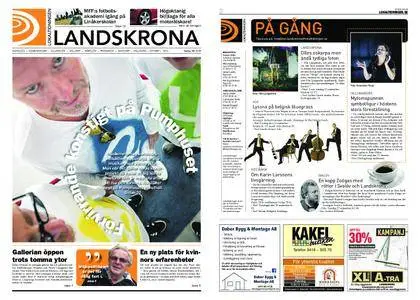 Lokaltidningen Landskrona – 19 september 2018