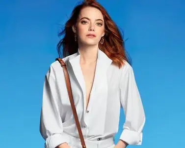 Emma Stone - Louis Vuitton Dauphine Handbag Campaign Summer 2022