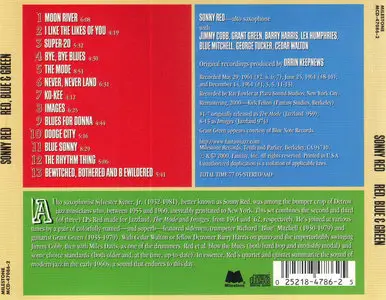 Sonny Red - Red, Blue & Green (1961) {Milestone MCD-47086-2 rel 2000}