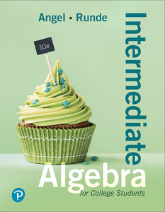 Intermediate Algebra For College Students (10th Edition)