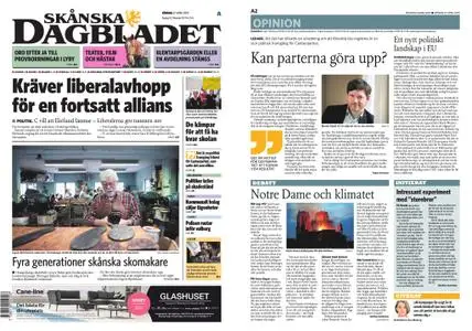 Skånska Dagbladet – 27 april 2019