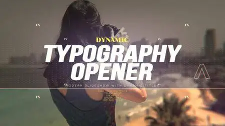 Dynamic Typography Opener - Project for After Effects (VideoHive)