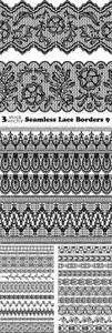 Vectors - Seamless Lace Borders 9