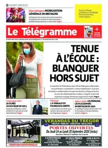 Le Télégramme Saint-Brieuc – 23 septembre 2020
