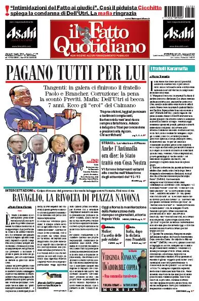 Il Fatto Quotidiano (01-07-10)