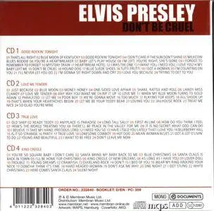 Elvis Presley - Don't Be Crue (4CD, 2010)