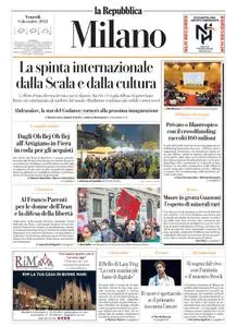 la Repubblica Milano - 9 Dicembre 2022