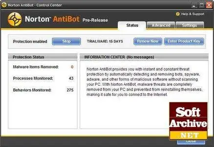 Norton AntiBot For Vista 64 bit v1.0