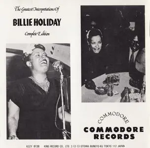 Billie Holiday - The Greatest Interpretations - Complete Edition (1939-1944) {Commodore Japan, K32Y-6138, Early Press}