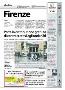 la Repubblica Firenze - 1 Febbraio 2019