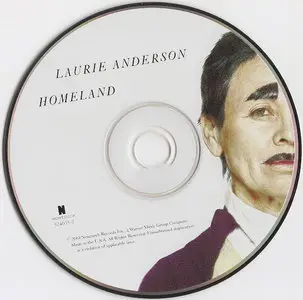 Laurie Anderson - Homeland (2010) {CD & DVD5 Set Nonesuch 524055-2}