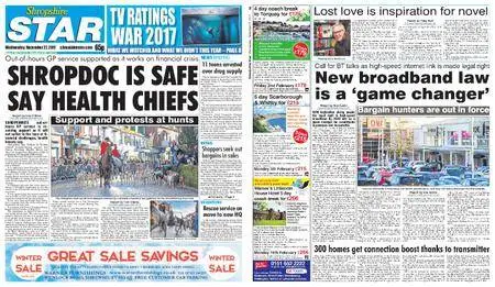 Shropshire Star Shrewsbury Edition – December 27, 2017