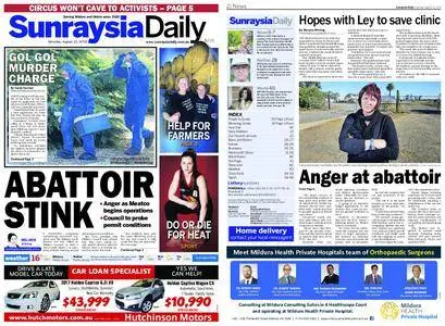 Sunraysia Daily – August 18, 2018