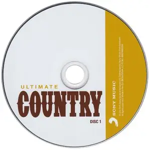 Various Artists - Ultimate Country, 4CDs of Great Country Music (2015) [4CD Set] {Sony Music}