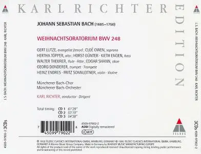 Karl Richter, Munchener Bach-Chor und Orchester - Johann Sebastian Bach: Weihnachts-Oratorium (1995)