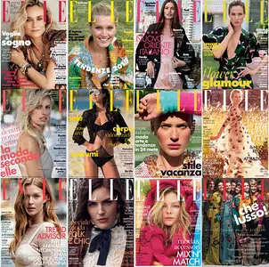 Elle Italia - 2015 Full Year Issues Collection
