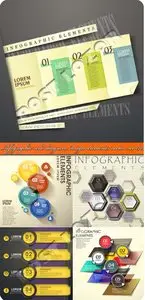 Infographic and diagram design elements vector set 140