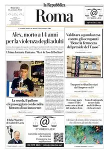 la Repubblica Roma - 14 Gennaio 2024