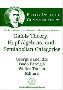 Galois Theory, Hopf Algebras, And Semiabelian Categories (Fields Institute Communications, V. 43) (repost)
