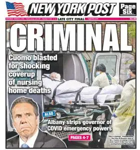 New York Post - March 6, 2021