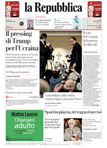 la Repubblica - 28 Aprile 2025