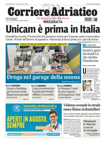 Corriere Adriatico Macerata - 25 Luglio 2024