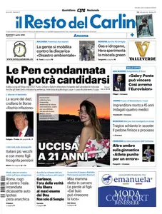Il Resto del Carlino Ancona - 1 Aprile 2025