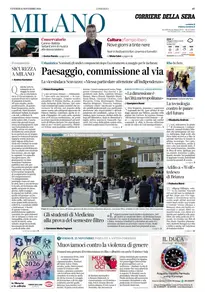 Corriere della Sera Milano - 21 Novembre 2025