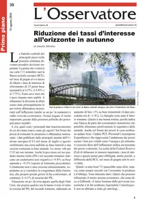 L'Osservatore - 31 Agosto 2024