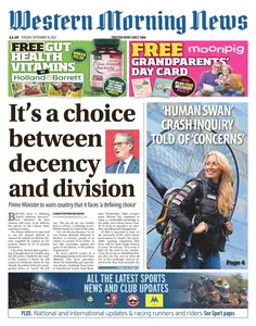Western Morning News - 30 September 2025