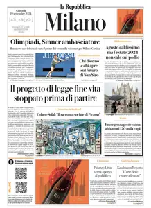 la Repubblica Milano - 19 Settembre 2024