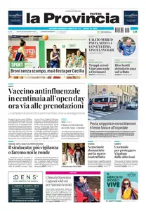 La Provincia Pavese - 20 Ottobre 2025