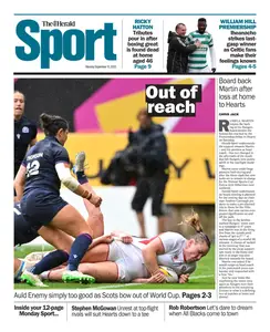 The Herald Sport (Scotland) - 15 September 2025