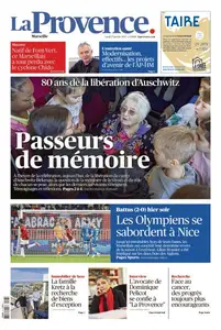 La Provence - 27 Janvier 2025