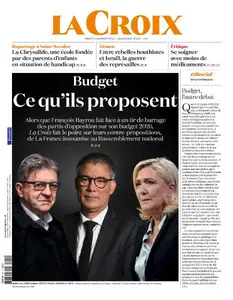 La Croix - 2 Septembre 2025