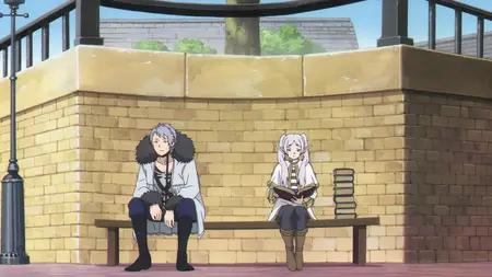 Frieren Beyond Journey's End (2023 S01E28 It Would Be Embarrassing When We Met Again Anitsu