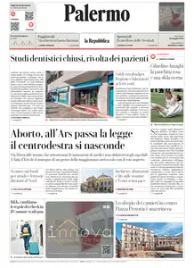 la Repubblica Palermo - 28 Maggio 2025