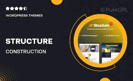Structure v7.5.1 - Construction WordPress Theme