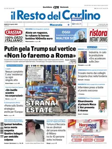 Il Resto del Carlino Macerata - 9 Agosto 2025