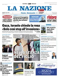 La Nazione Pistoia Montecatini - 8 Agosto 2025