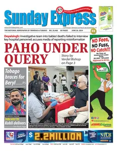 Trinidad & Tobago Daily Express - 30 June 2024
