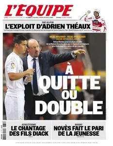 L'Equipe du Mercredi 30 Décembre 2015