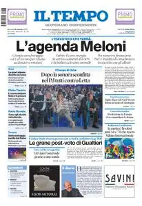 il Tempo - 28 Settembre 2022