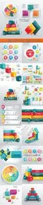 Infographic elements and diagrams vector 23